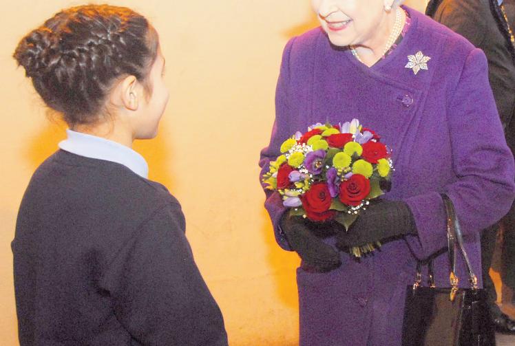 Queen opens medical centre and museum