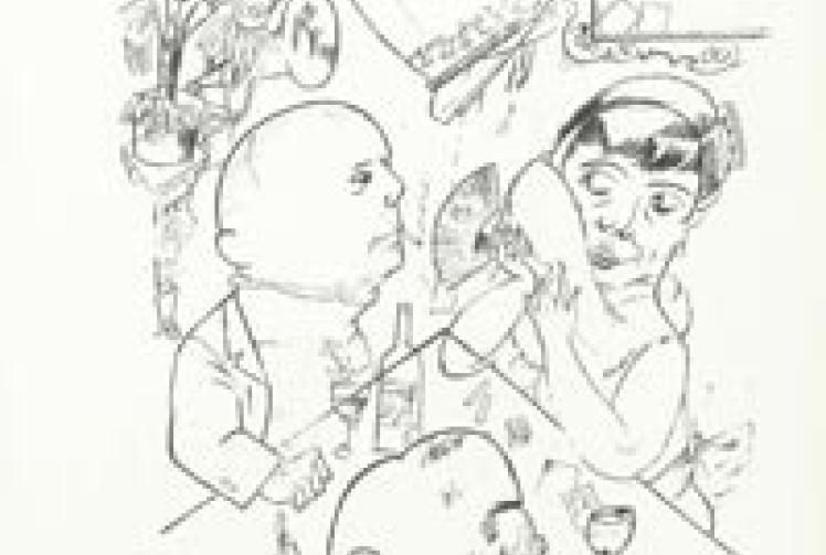 George Grosz's satirical art at South Hill Park