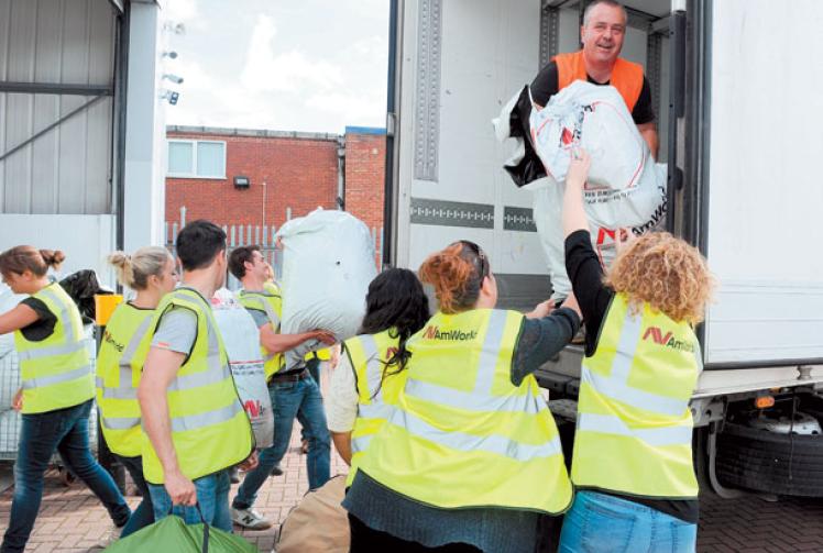Volunteers raise money for 40tonne lorry to take donations directly to