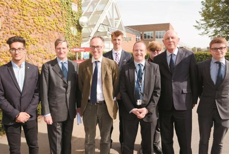 Dominic Grieve and Anthony Scholefield put forward EU arguments at referendum debate