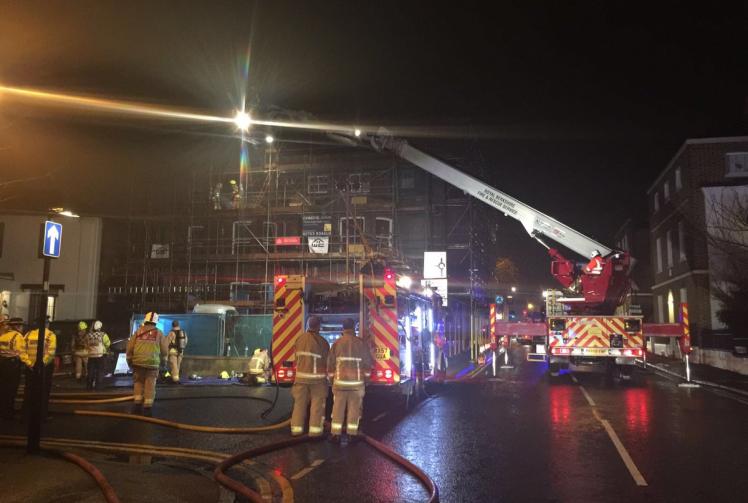 Blaze in Windsor townhouse undergoing renovations