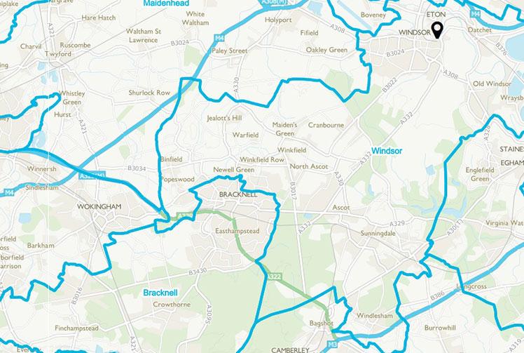Boundary Commission review proposes moving Windlesham to Windsor constituency