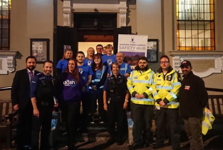 Safety hub launched in Windsor to support vulnerable people at night 