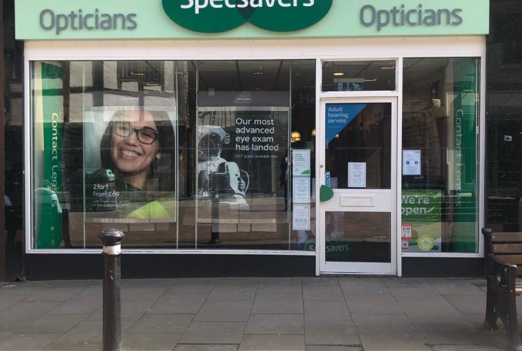 Team at Windsor Specsavers still providing urgent eye care and supporting key workers 