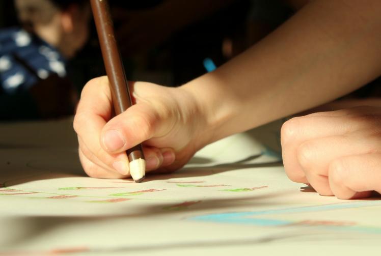 Child, education. Stock