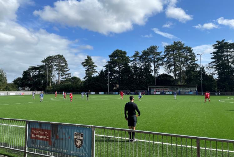 Burnham’s season up and running with thumping 8-0 win over Wembley