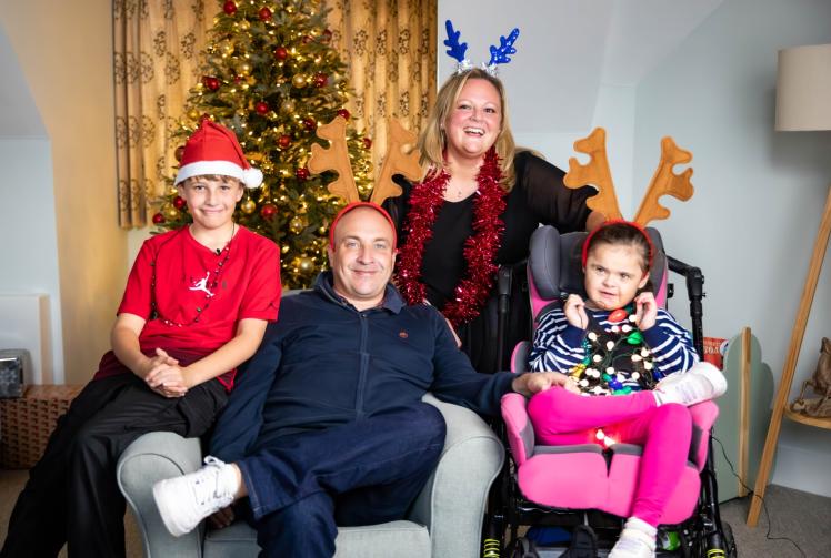 Bray family fronts Alexander Devine Christmas Gift of Family appeal