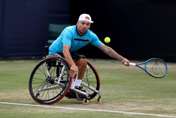 Wheelchair tennis player Lapthorne receives MBE in King&rsquo;s birthday honours