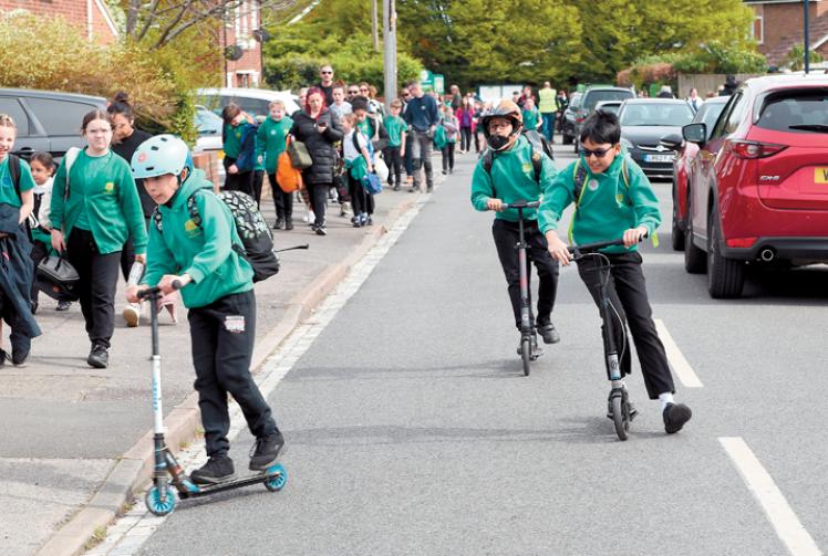 Public notices: car ban outside Wessex Primary School