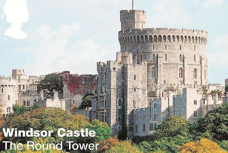 Royal Mail unveils Windsor Castle stamp for February