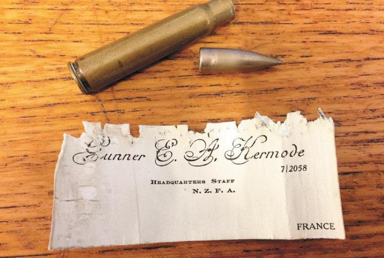 Appeal to find descendents of owner of mystery First World War bullet