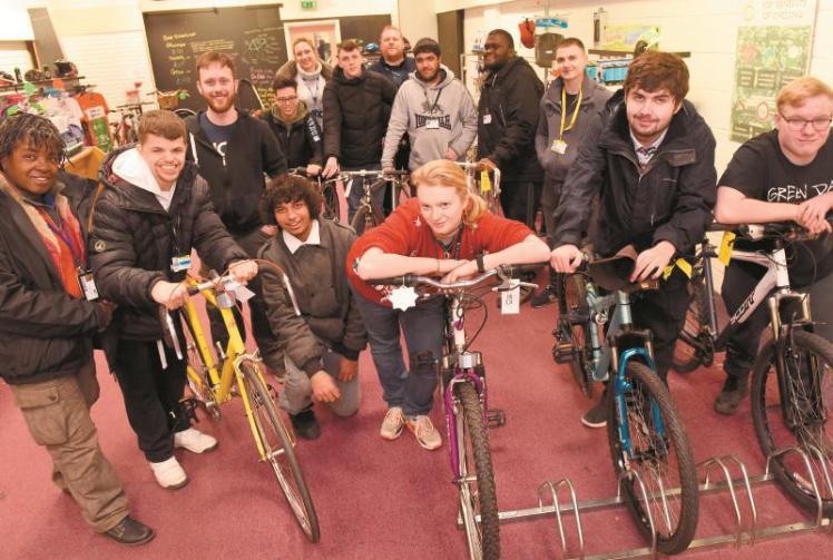 BCA students team up with Maidenhead Cycle Hub Photo 1 of 1 Windsor