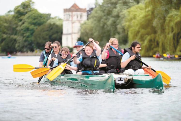 Rivertime Regatta is 'inspirational', says Paralympic gold medallist Riches