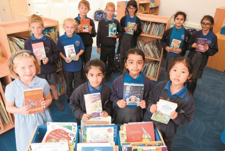 New chapter in library's history at Hilltop First School 