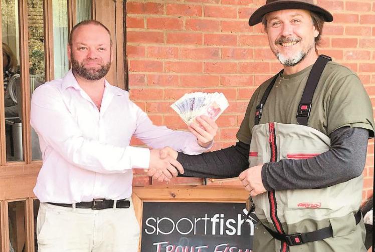 Big Fish Column: Angler bags £750 after reeling in first tagged trout at Haywards Farm Lake 