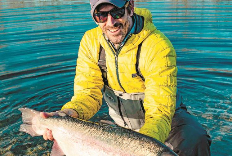 Big Fish Column: Clewlow bags a beast of a trout at Haywards Farm Lake