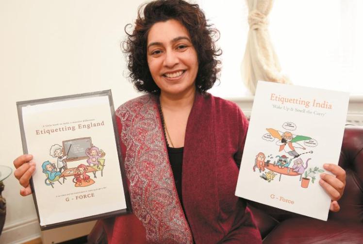 Maidenhead woman publishes lighthearted books about etiquette in England and India Photo 1 of