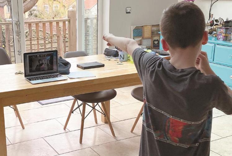 Samurai Kickboxing switches to Zoom to continue kickboxing classes amidst the coronavirus pandemic