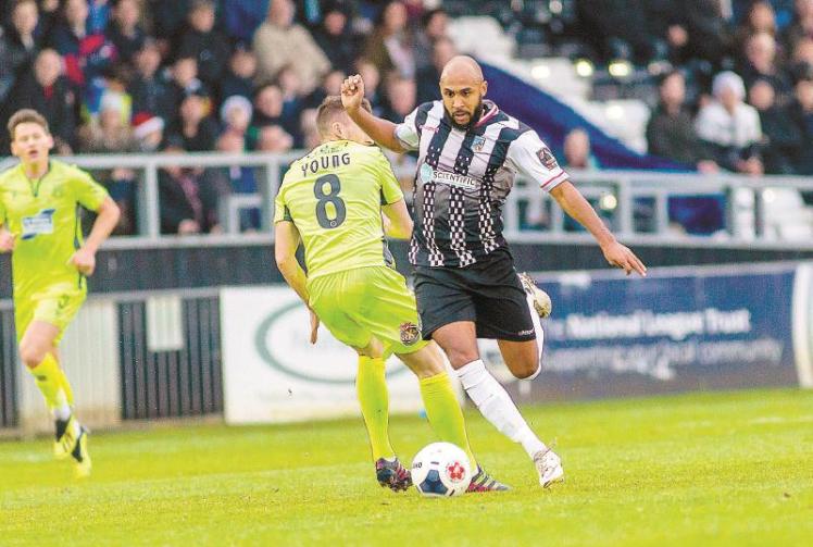 Maidenhead United's James Comley taking the unsettling economic impact of coronavirus in his stride