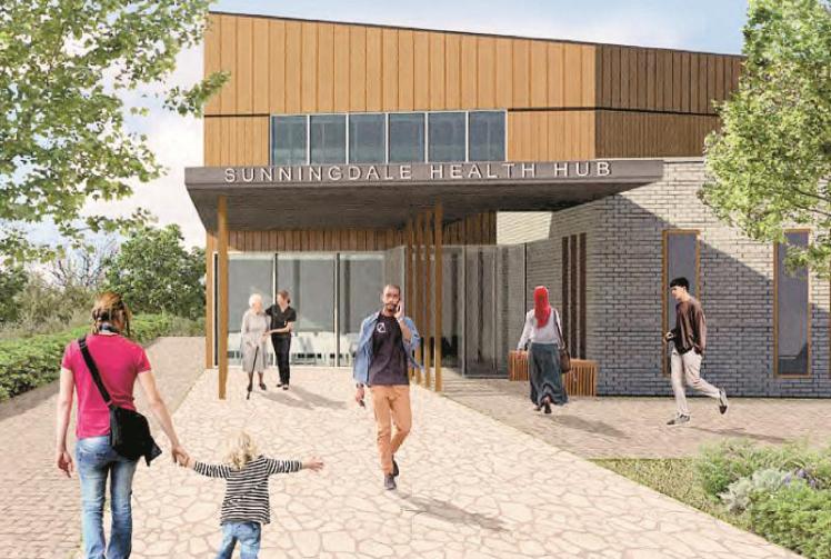Revised plans for Sunningdale health hub submitted
