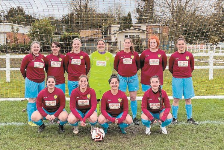 Taplow United Women christen newly sponsored kit with 13-0 victory