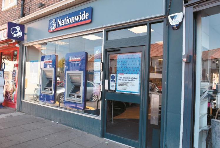 Nationwide closure leaves Langley without walk-in banking branches