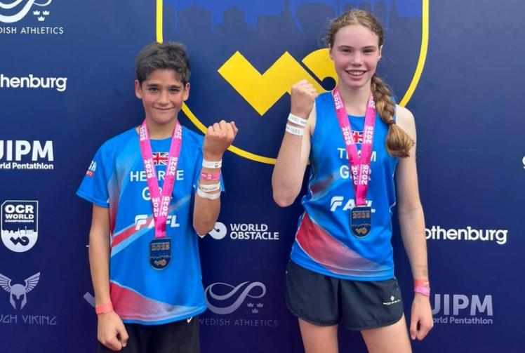 Maidenhead duo conquer World OCR Championship and keep their Bands intact