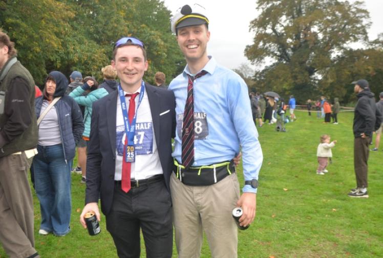 Runners go formal at half marathon