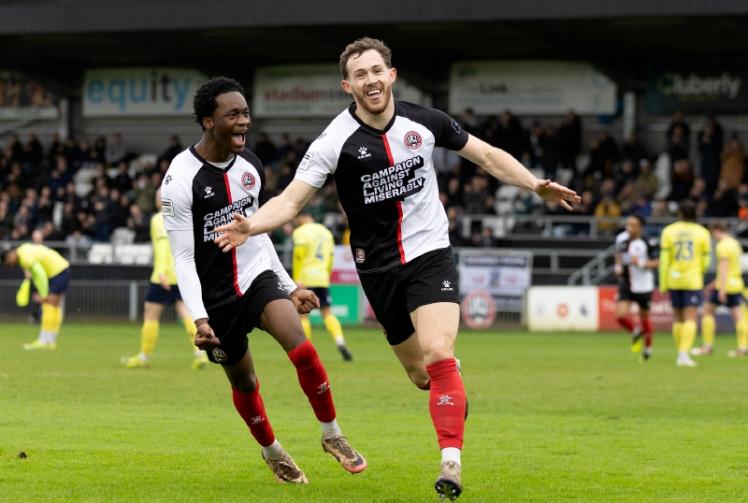 Two goals up but two points dropped: Robinson felt Magpies let Farnborough off the hook