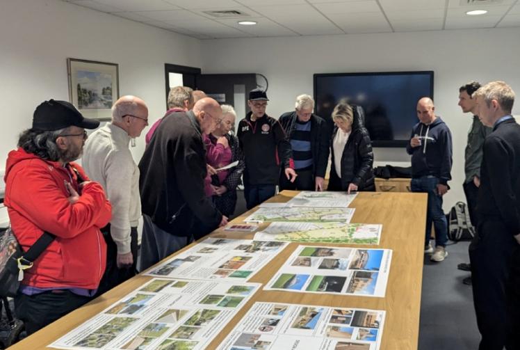 Fans given tantalising glimpse of proposed facilities for Braywick Park stadium