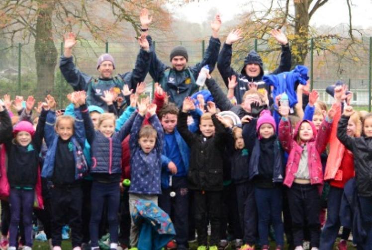 Children show off their skills at two-day tag rugby festival