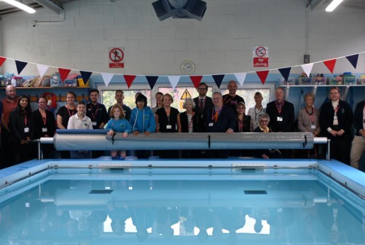 Training pool back open after £40,000 upgrade